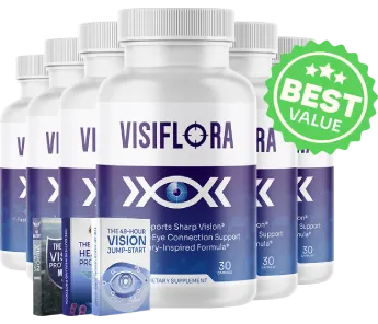 VisiFlora 6 bottle pack — 180-day supply